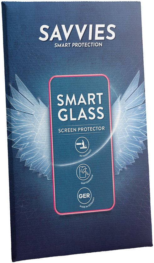 Lot de 3 protections d'écran Savvies - compatibles avec Canon EOS R100 - film protecteur en verre transparent