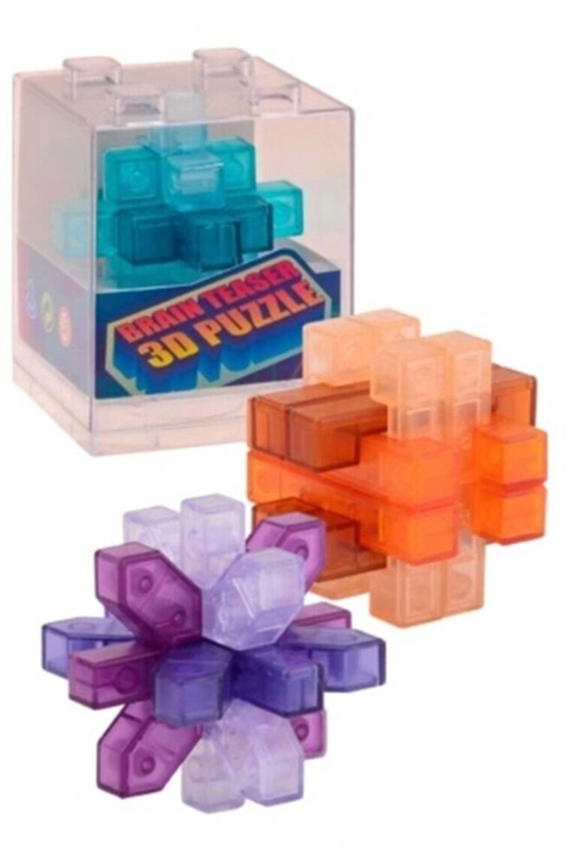 Fidget Toys Brain 3d puzzel - Vanaf 6 jaar - Met opdrachten - Educatief speelgoed