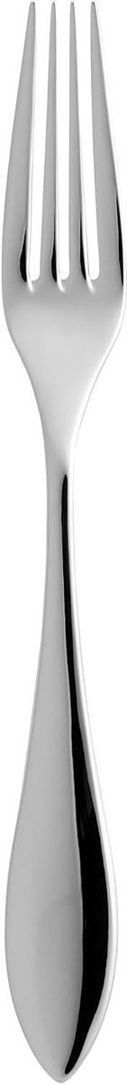 Tafelvork - Diner bestek - Tafel dekken - 18/8 Roestvrij staal - 21 cm - Glanzend staal