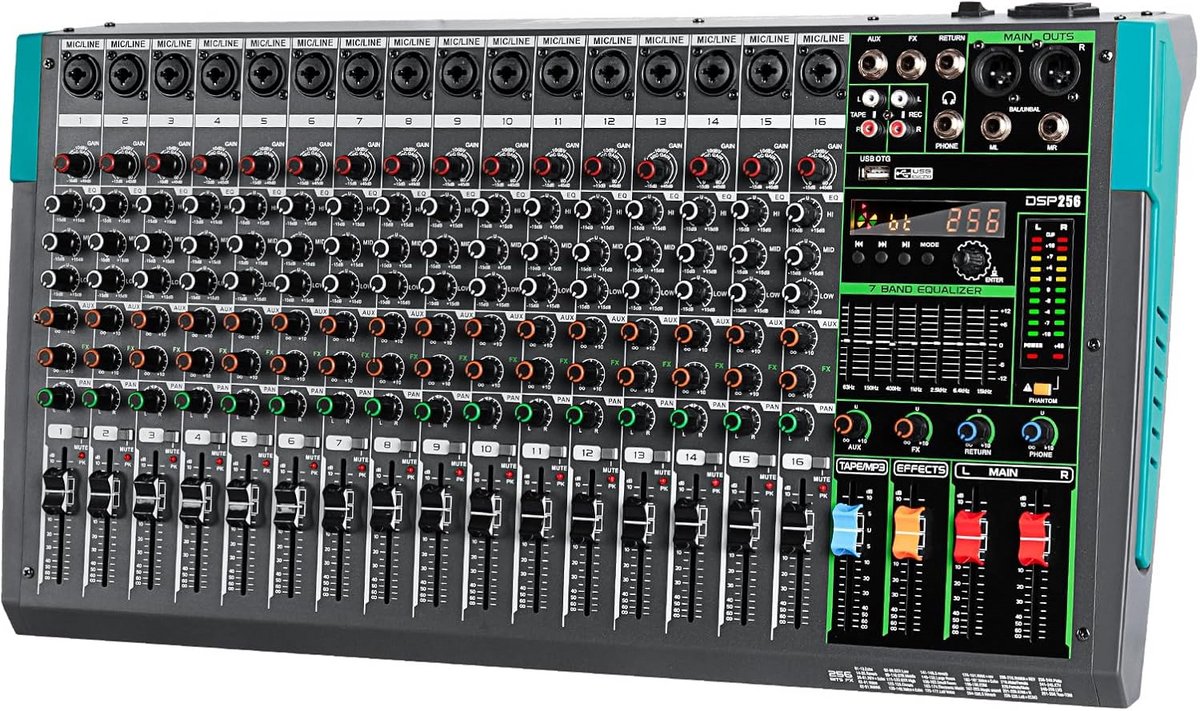 Mengpaneel - Dj Mix Set - Audio controller - geluid systeem