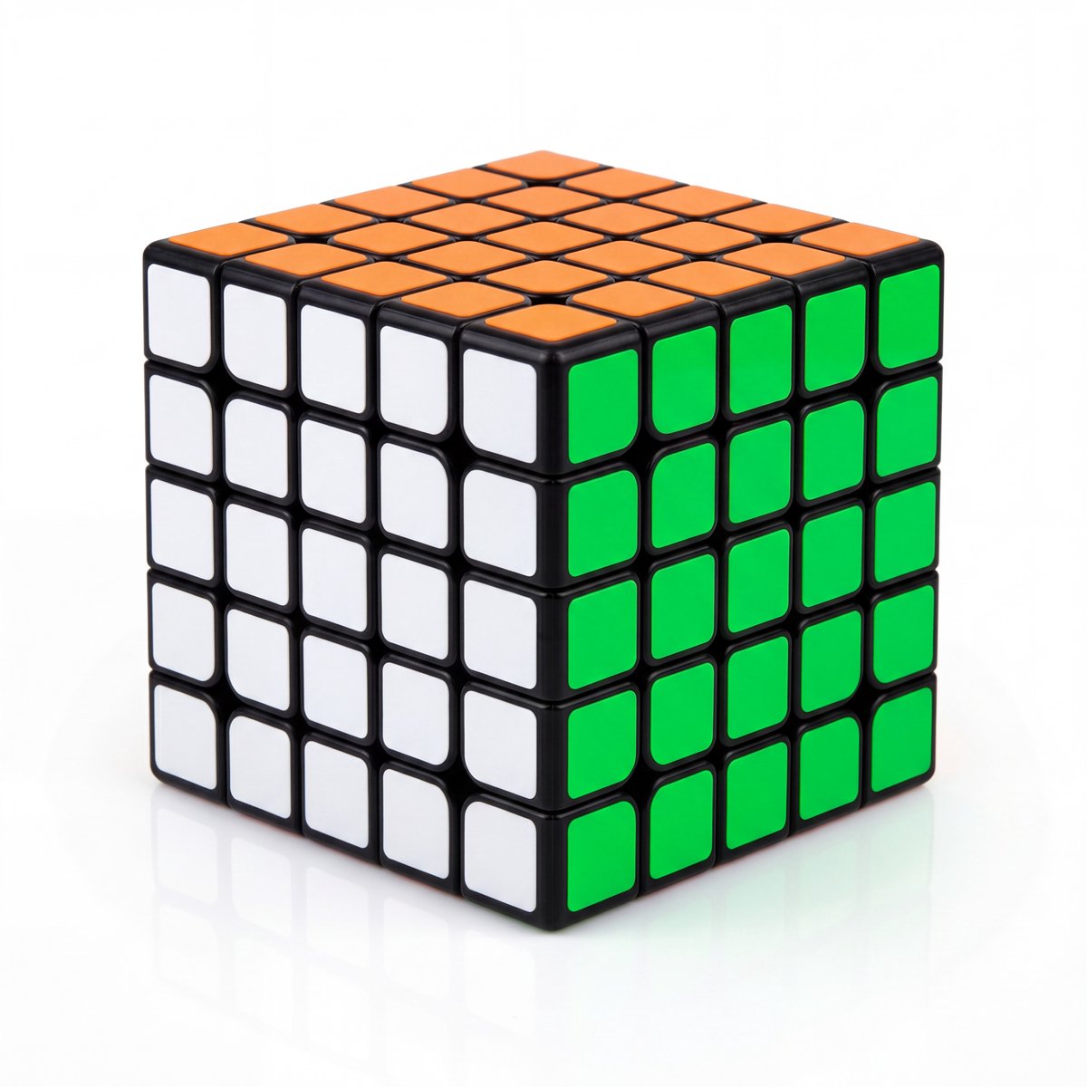 Speed cube 5x5 – Speedcube | Snel, Soepel & Duurzaam – Klassieke Puzzelkubus voor Jong & Oud - Rubiks Cube - Rubiks Kubus