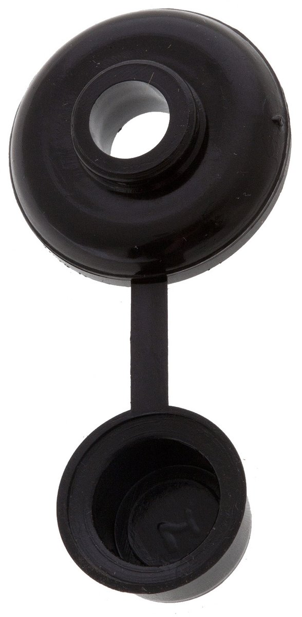 Deltafix afdekkap houtdraadbout 7 mm grijs 7 mm 10 st.