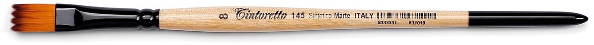 Tintoretto Marte Synthetisch Penseel Gehoekt Plat 12