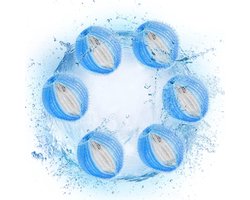 YUHOME 6 STKS Haar Catcher Ballen Anti-Winding Wasserij Lint Remover Wasballen Herbruikbare Pluisverwijderaar Ballen Voor Wasmachine