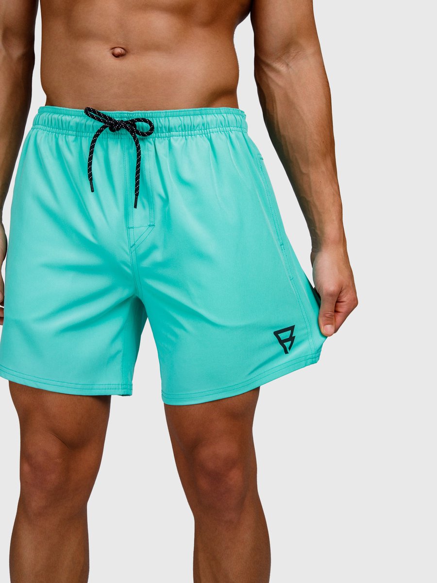 Brunotti Bru - conic Zwembroek Heren - Zwemshort met 4 - Way Stretch - Carribean Green — afbeelding 6