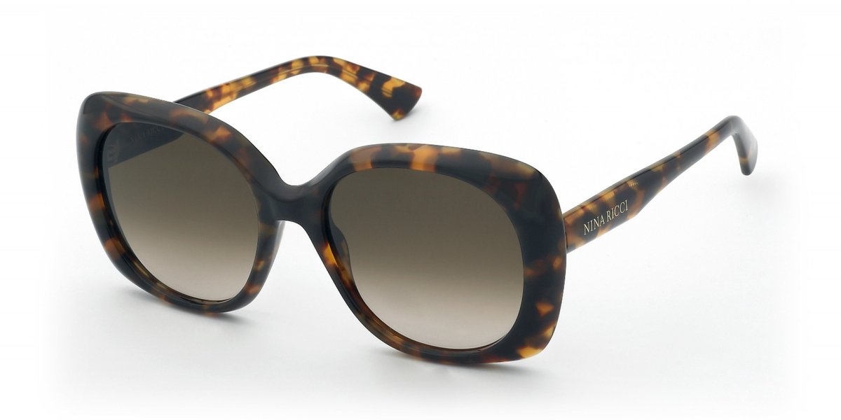 Nina Ricci SNR457 Avana lucido 56/18/145 WOMAN Zonnebrillen