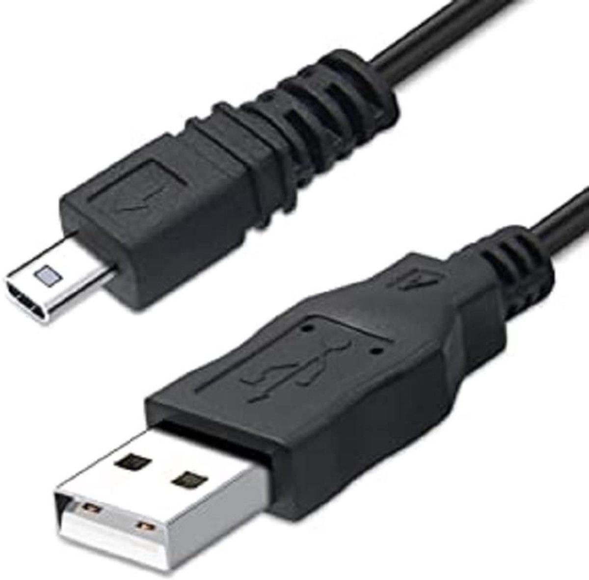 DragonTrading UC-E6 USB Kabel voor Nikon Coolpix - 1m - Dataoverdracht & Opladen