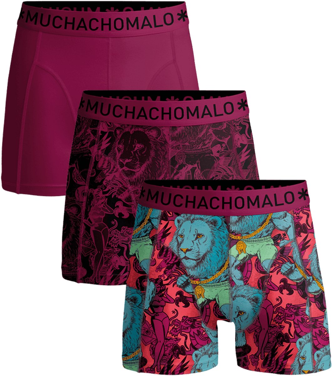 Muchachomalo Jongens Boxershorts – 3 Pack – 95% Katoen – Kinderkleding - Stevig Ondergoed – Jongens Onderbroeken