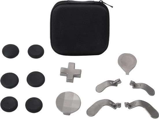 Metalen Thumbsticks Paddles - Controller Accessoires Kit - Gaming Verbeteren - Duurzaam Metalen Materiaal van Merkloos — afbeelding 2