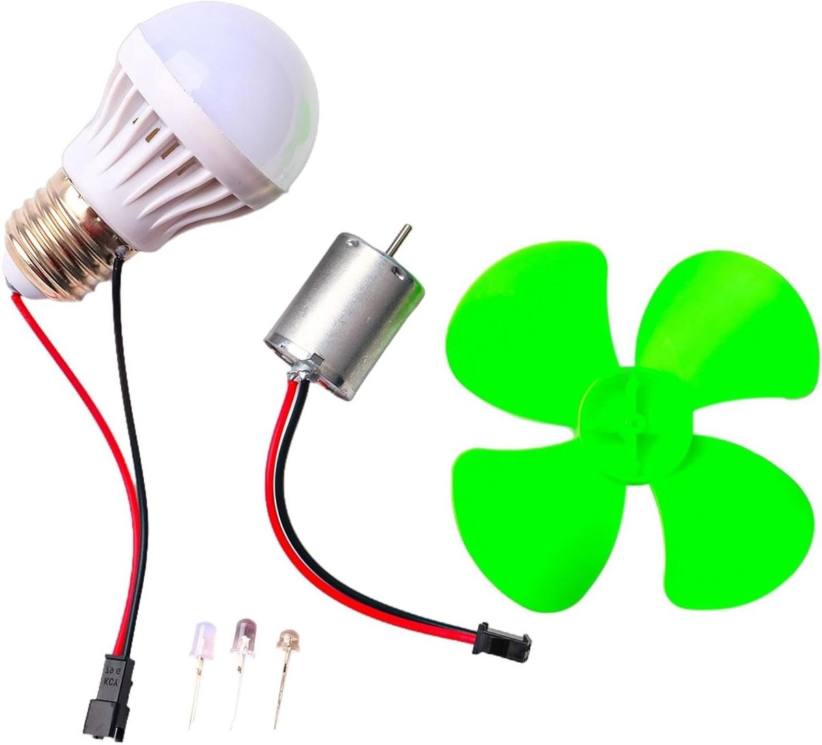 Mini Windturbine Motor - Energie Generator Kit - DIY Energie Projecten - Efficiënte Stroomopwekking