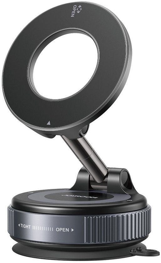 Joyroom Magnetische Auto Telefoonhouder - Dashboard Bevestiging - Geschikt voor MagSafe - Donkergrijs