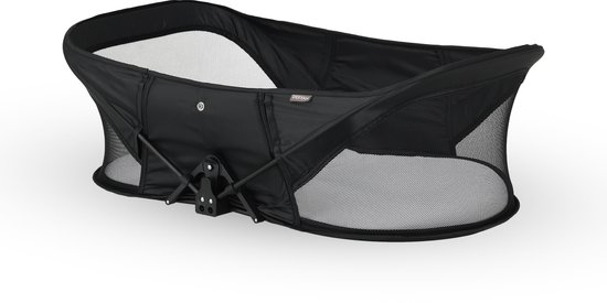 Deryan Infant Deluxe BabyBox Campingbedje - Matras en klamboe - Zwart van Merkloos — afbeelding 2