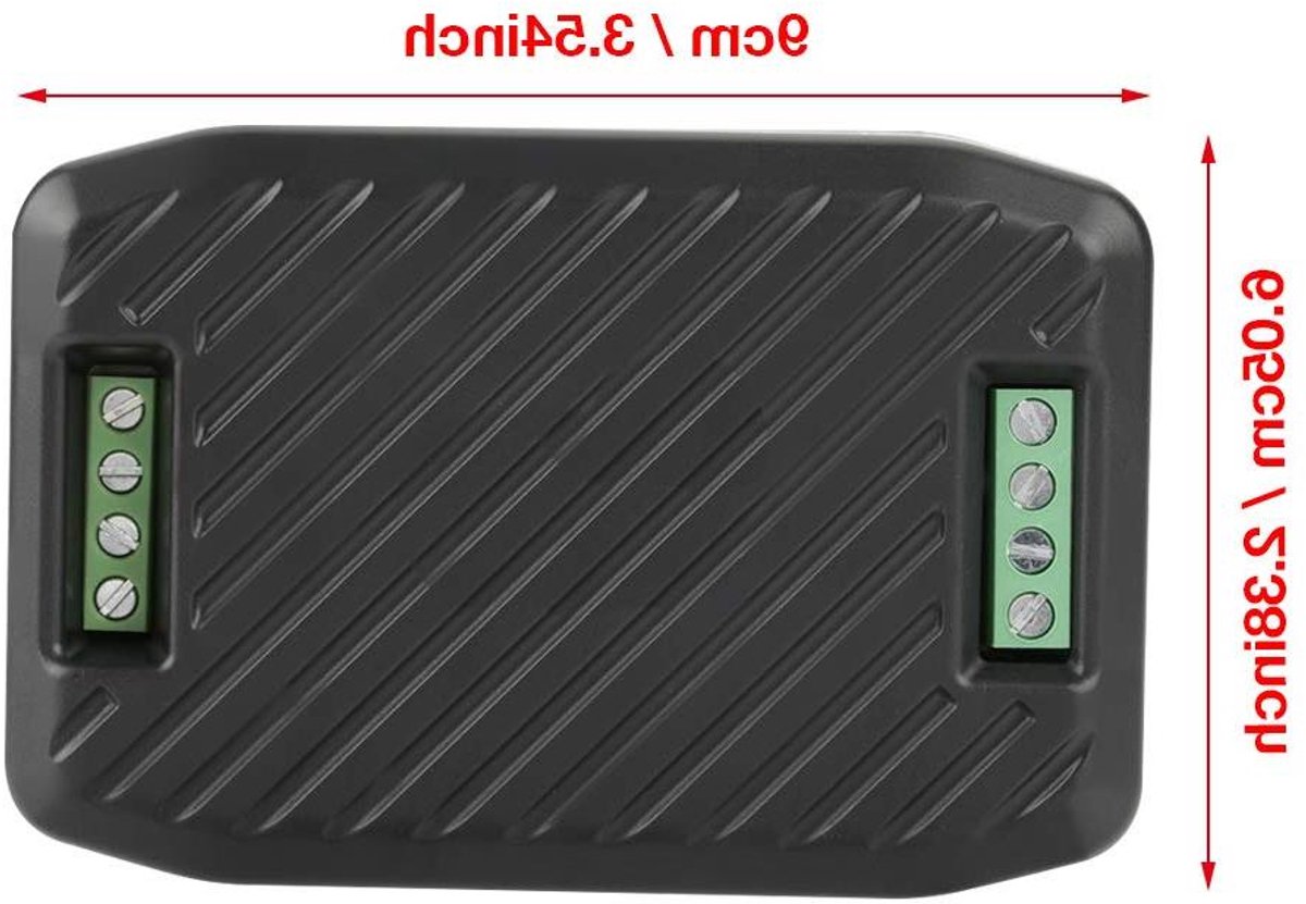 Multifunctionele Energietester - Stroommeter Frequentiemeter - Energieverbruik Meten - Open Type CT - 9 x 605 x 23 cm - Zwart