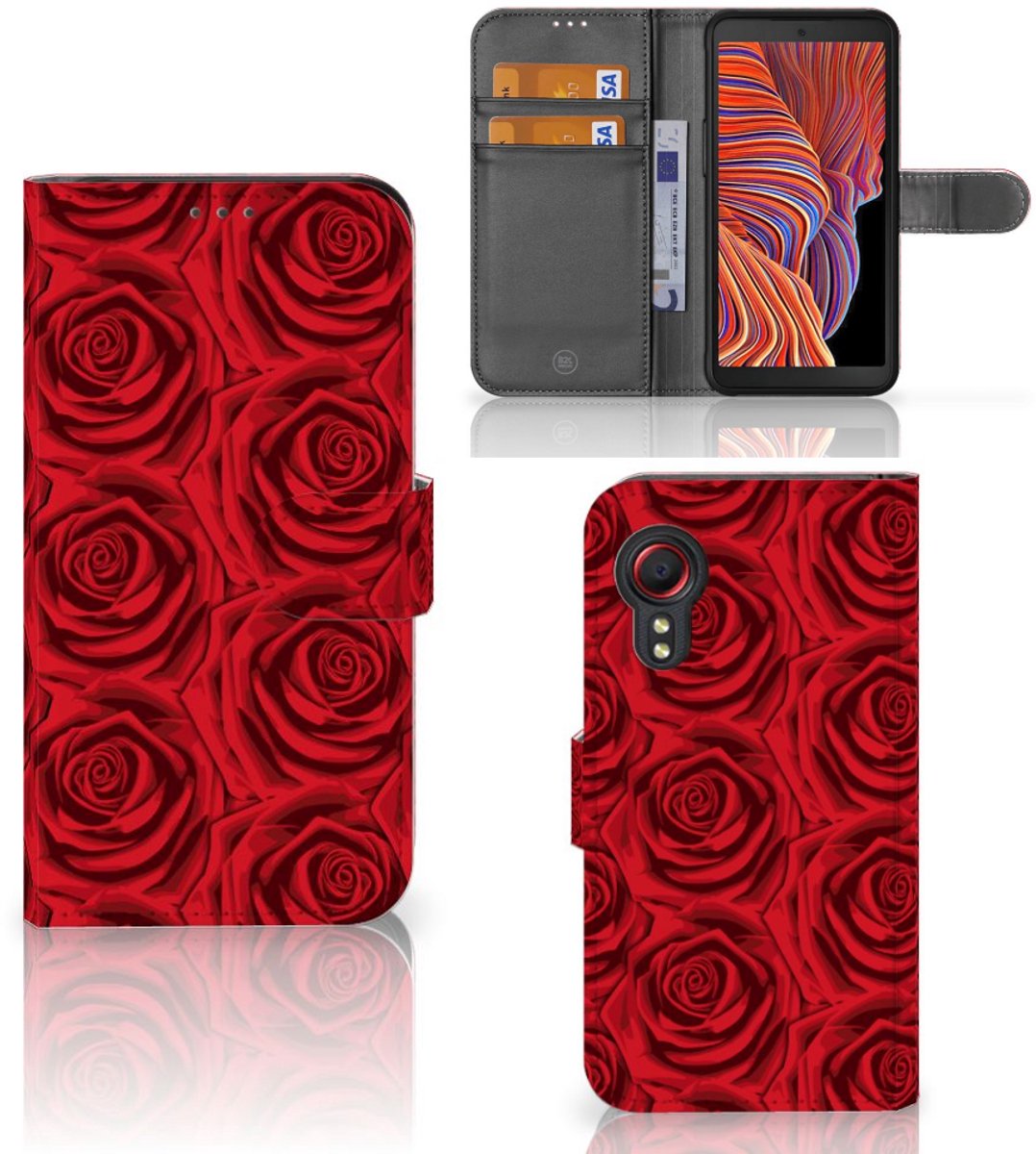 Samsung Galaxy Xcover 5 Hoesje Red Roses