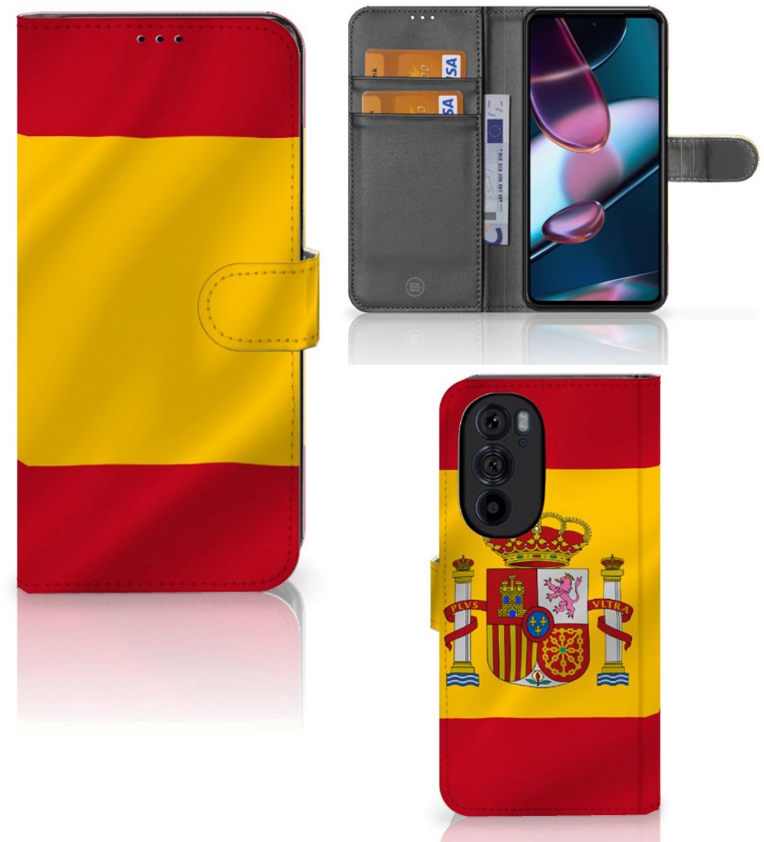 Motorola Edge 30 Pro Bookstyle Case Spanje
