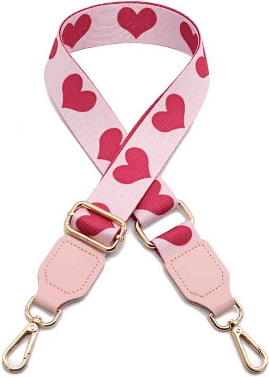 Verstelbare schouderband voor tassen, brede schouderriem, accessoires voor handtassen en rugzakken, vervangbare tasbanden voor dames