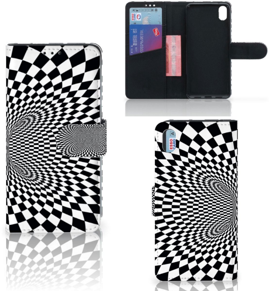 Xiaomi Redmi 7A Book Case Illusie