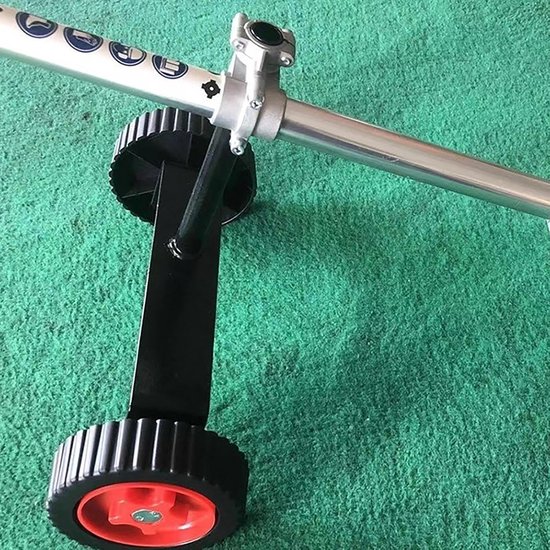 Steunwielen Grastrimmer - Reservewiel Gazon - Efficiënt Gras Snijden - Verstelbaar Universeel - 33.5 x 20 x 7 cm - Meerkleurig — afbeelding 5