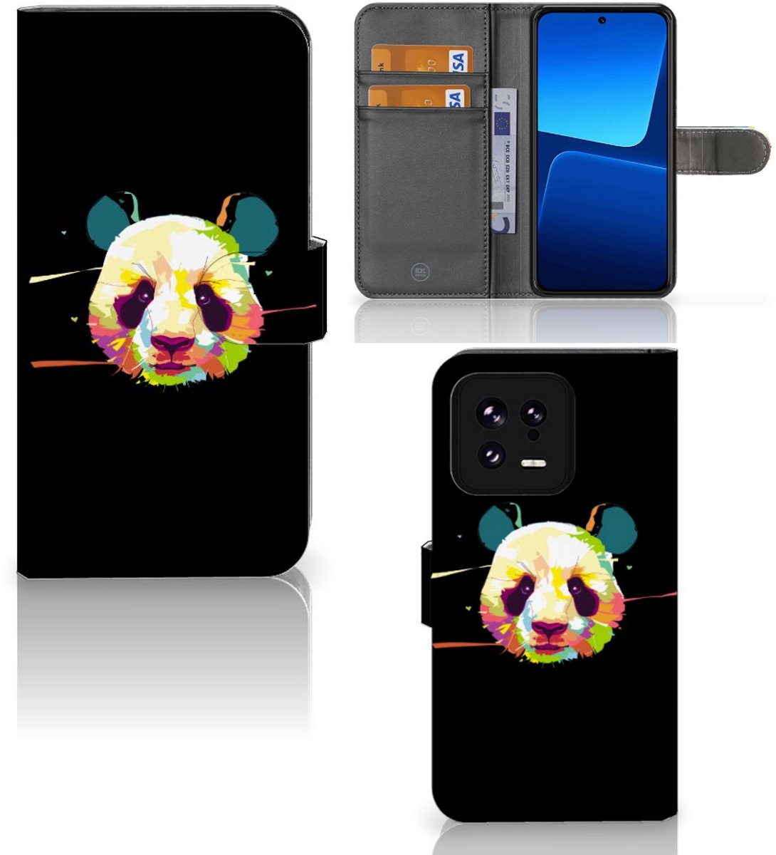 Xiaomi 13 Leuk Hoesje Panda Color