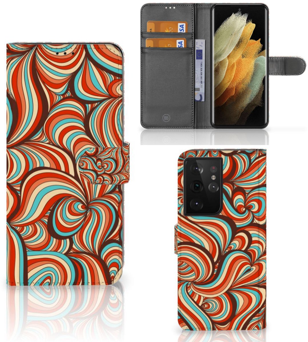 Samsung Galaxy S21 Ultra Hoesje Retro
