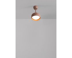 CREATE - Plafondventilator 40W Ø55cm stil met intrekbare bladen en LED-licht - S - Met licht - Afstandsbediening - WIND CLEAR LAMP
