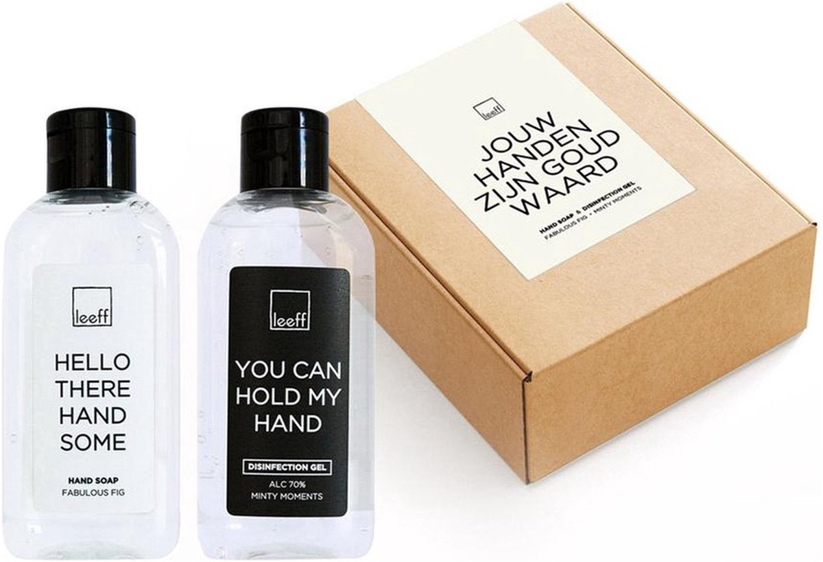 Leeff Giftbox "Jouw handen zijn goud waard"