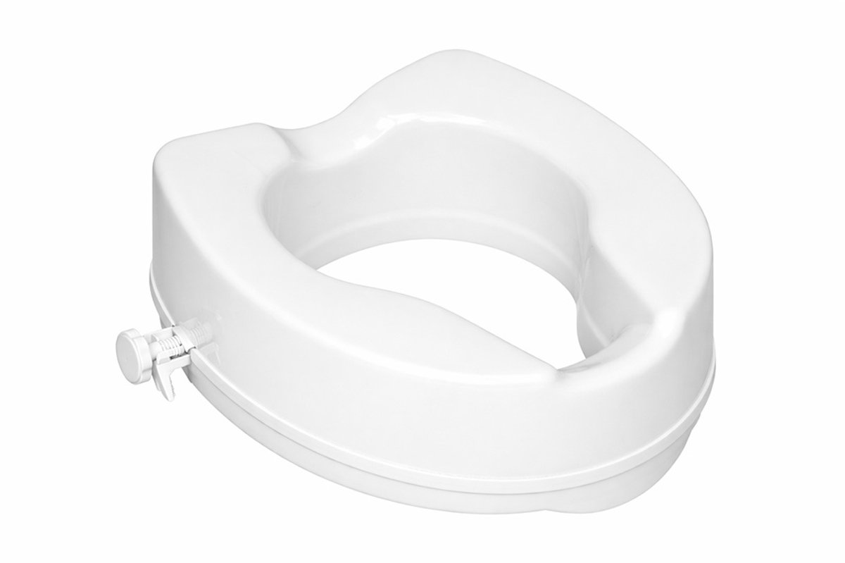 Medical Brace Toiletverhoger 10 cm - zonder deksel - Wit