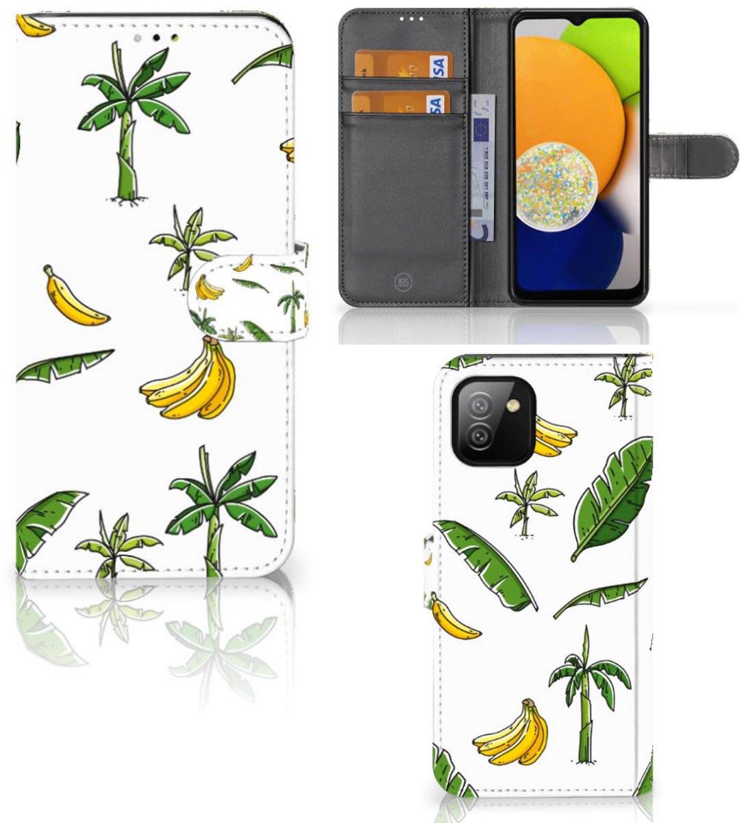 Samsung Galaxy A03 Hoesje Banana Tree