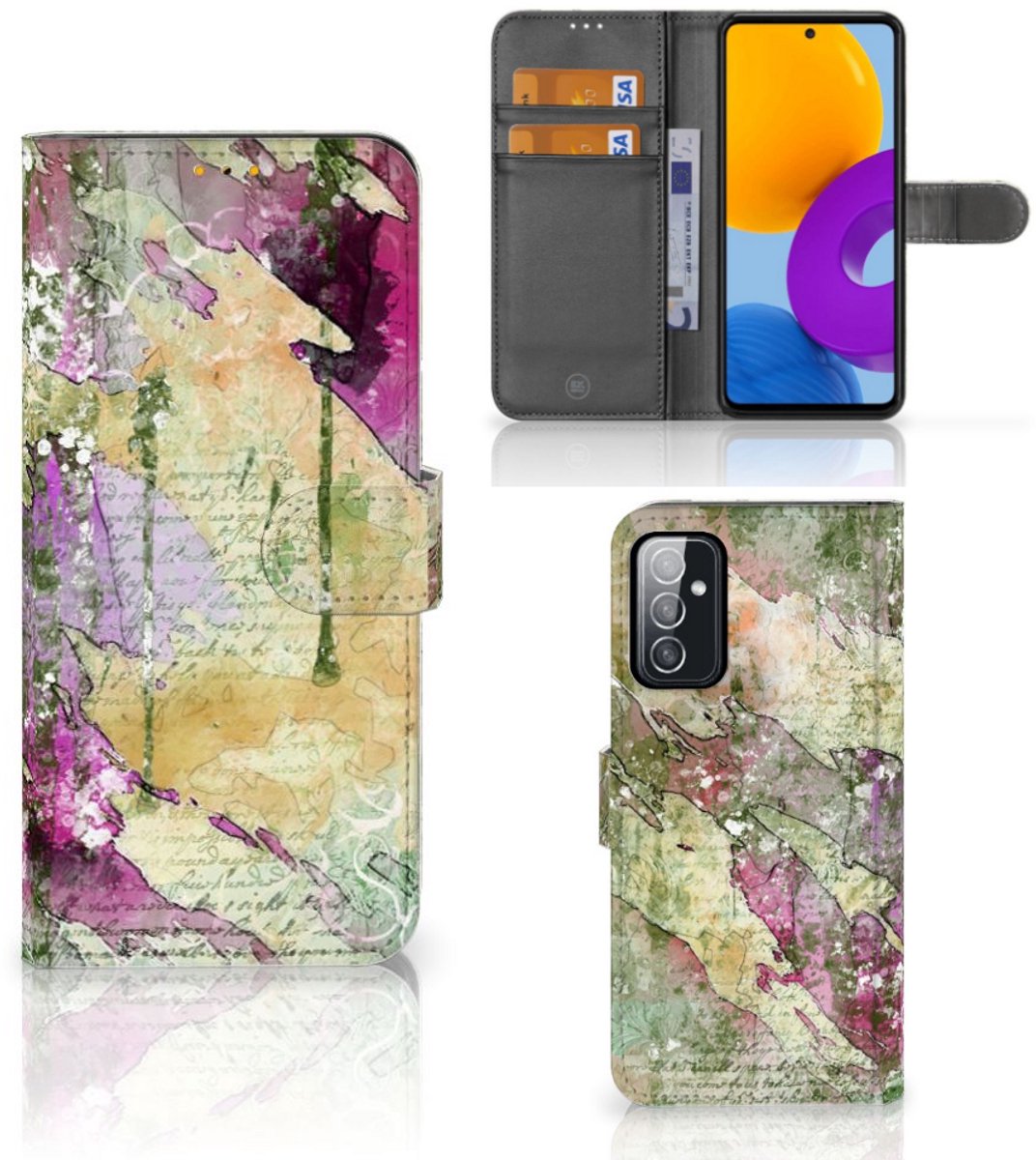 Hoesje Samsung Galaxy M52 Letter Painting