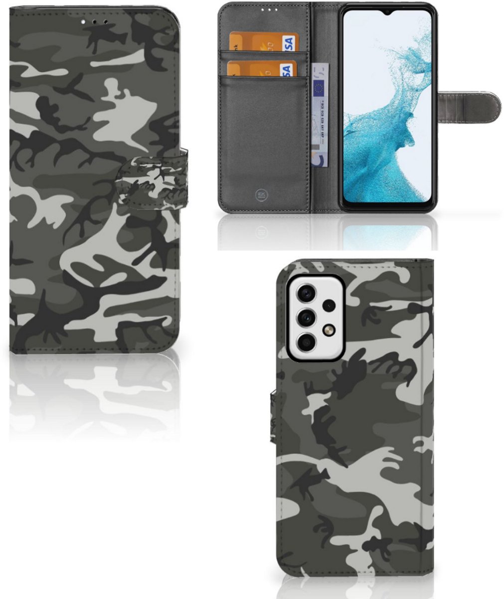 Samsung Galaxy A23 Telefoon Hoesje Army Light