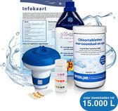 Comfortpool Chloor Starterspakket groot | Tot 15.000 liter