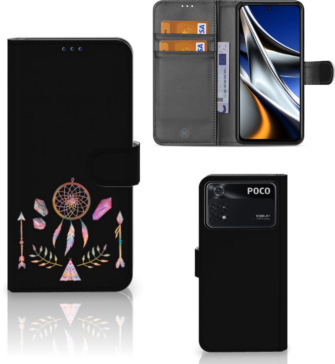 Xiaomi Poco X4 Pro 5G Leuk Hoesje Boho Dreamcatcher