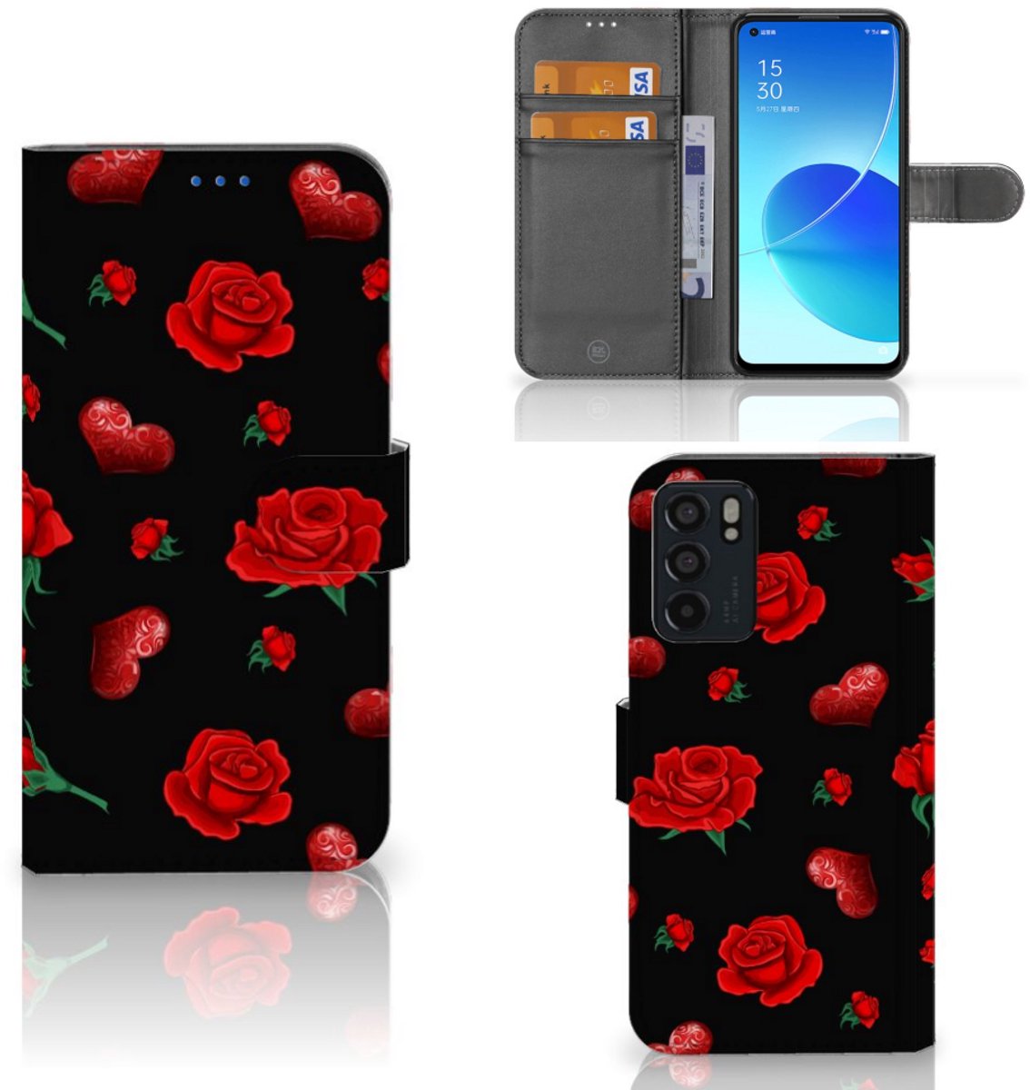 OPPO Reno6 5G Leuk Hoesje Valentine