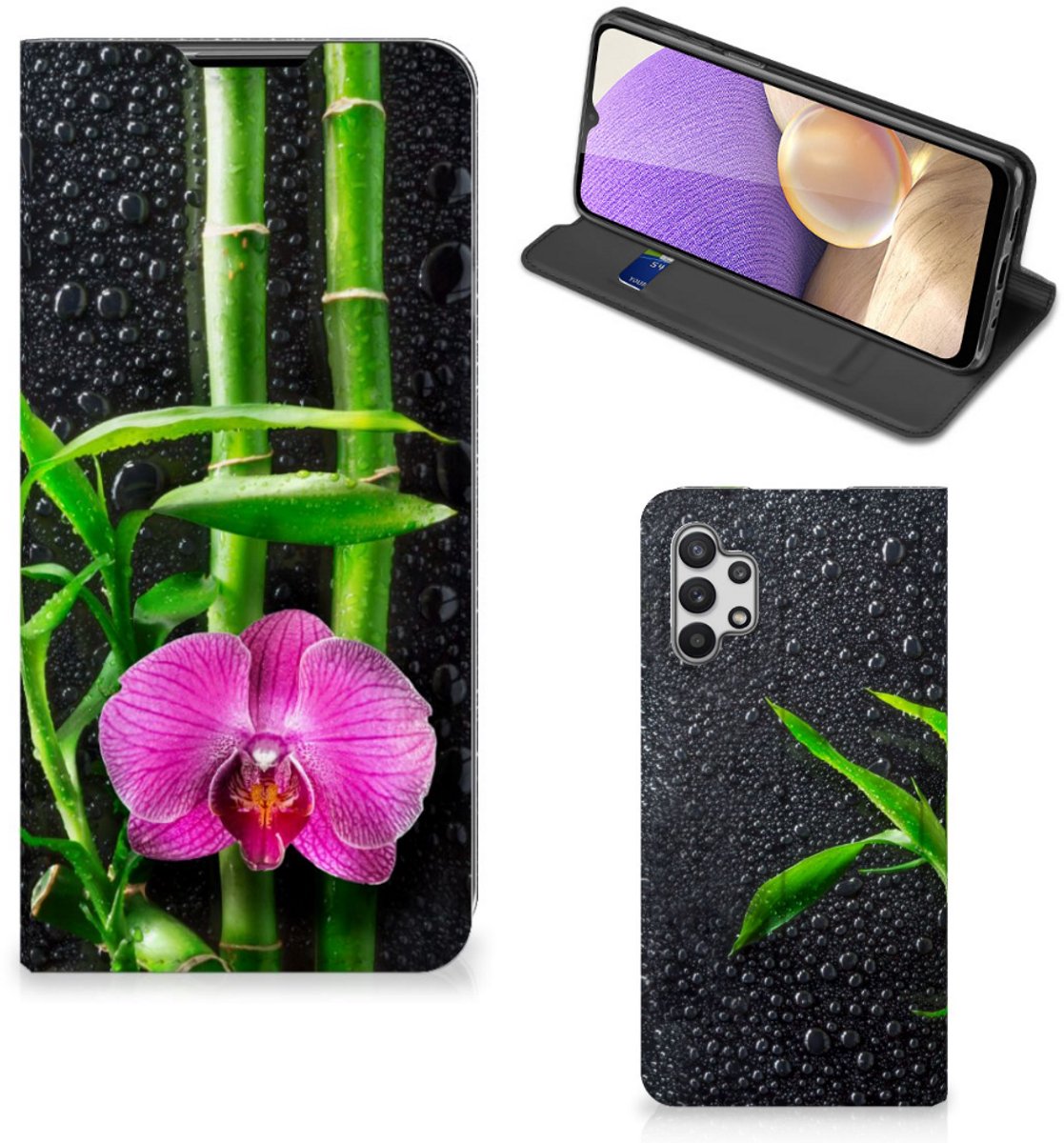 Samsung Galaxy A32 5G Smart Cover Orchidee