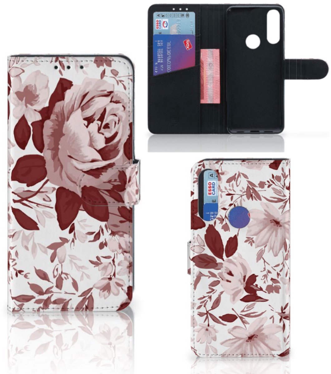 Hoesje Alcatel 1S 2020 Watercolor Flowers