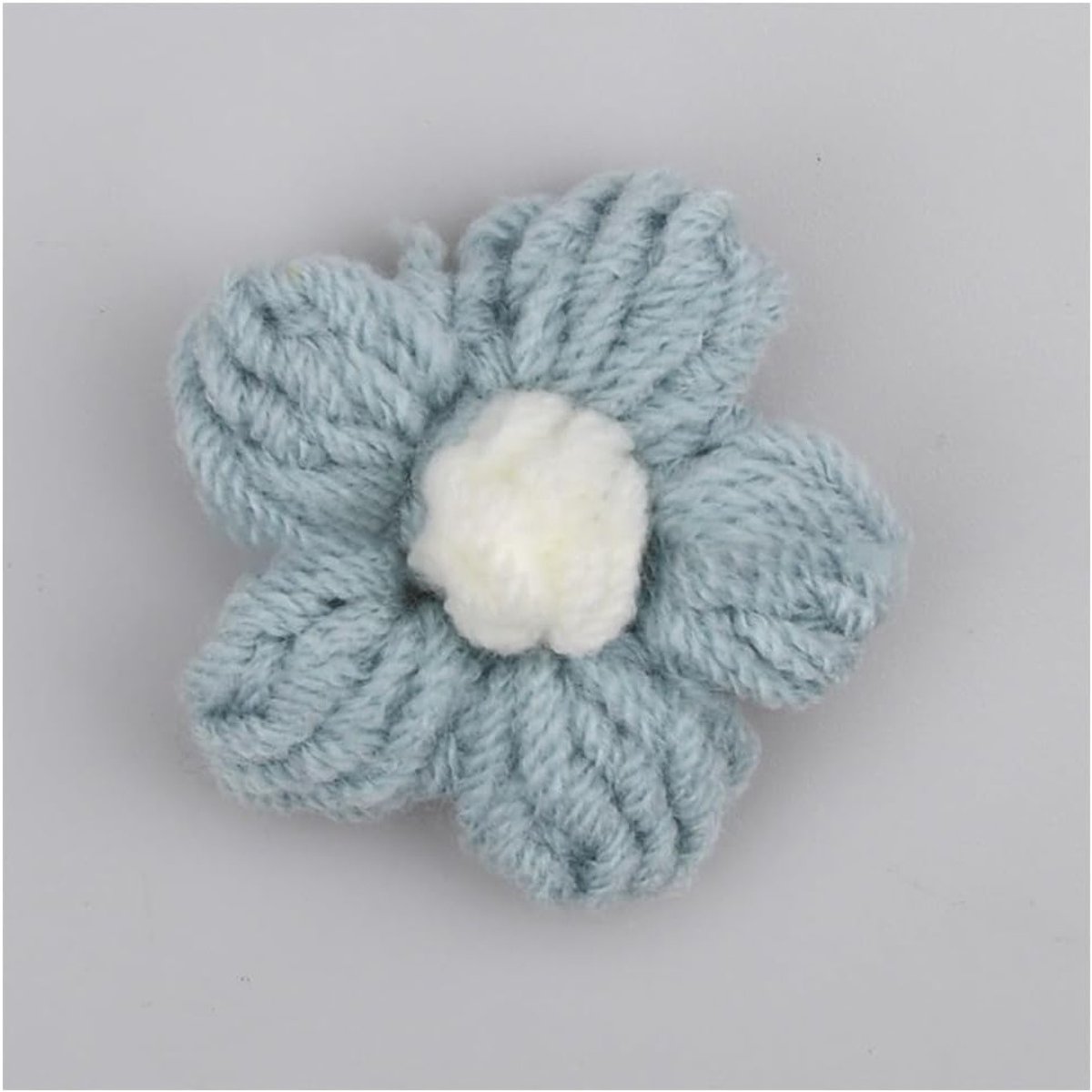 Gehaakte bloemenapplicaties - 50 stuks geborduurd voor kleding, tassen en DIY-accessoires, ideaal voor handwerk en creatief naaien