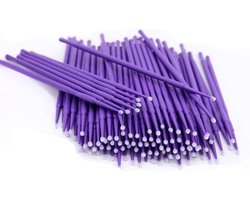 PARENCE. - Set of 100 precision cleaners - Cotton head, ideal for electronics, jewelry and decorations - Length 9.5 cm - Practical zip pocket, random color