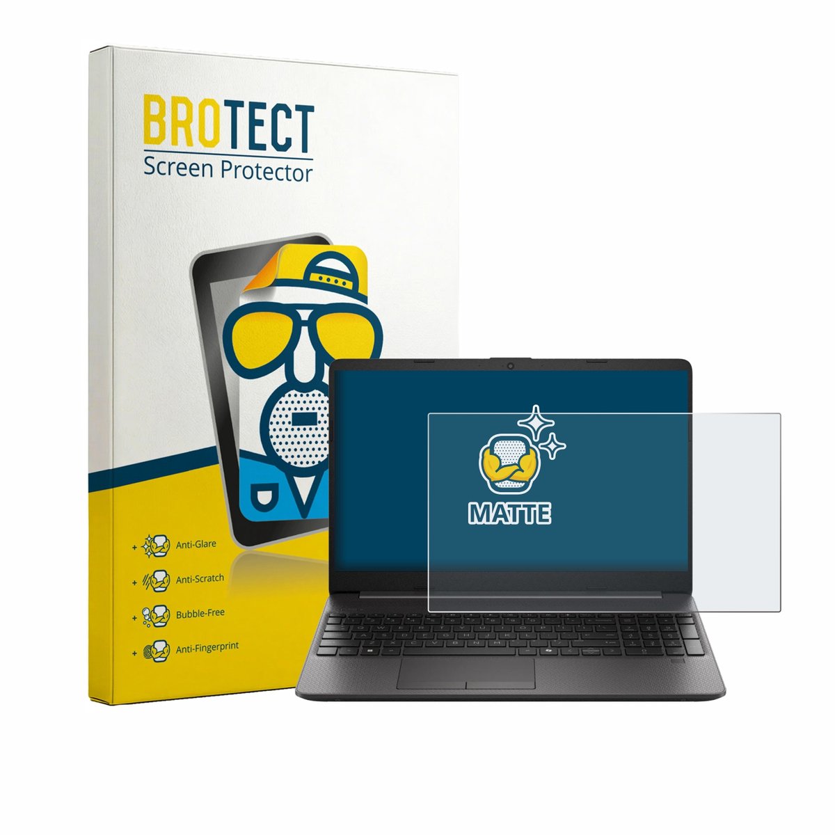BROTECT - Screenprotector voor HP EliteBook 250RT G9 - Folie Beschermfolie matte