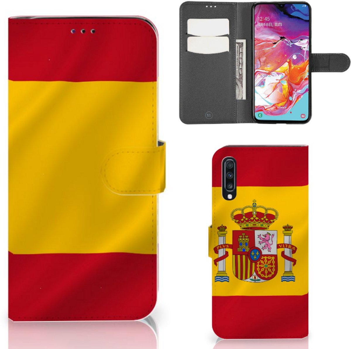 Samsung Galaxy A70 Bookstyle Case Spanje