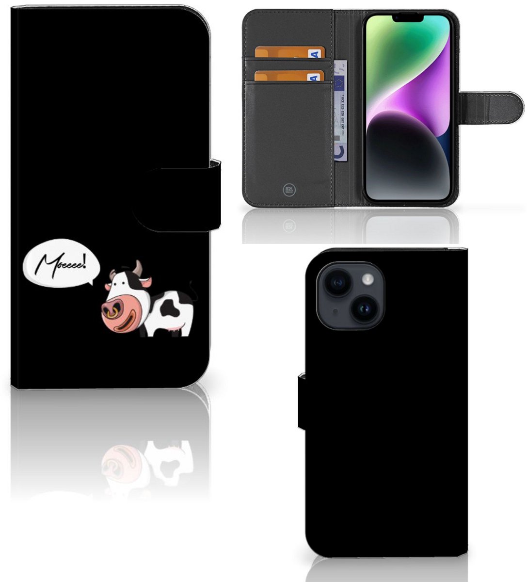 iPhone 15 Leuk Hoesje Cow