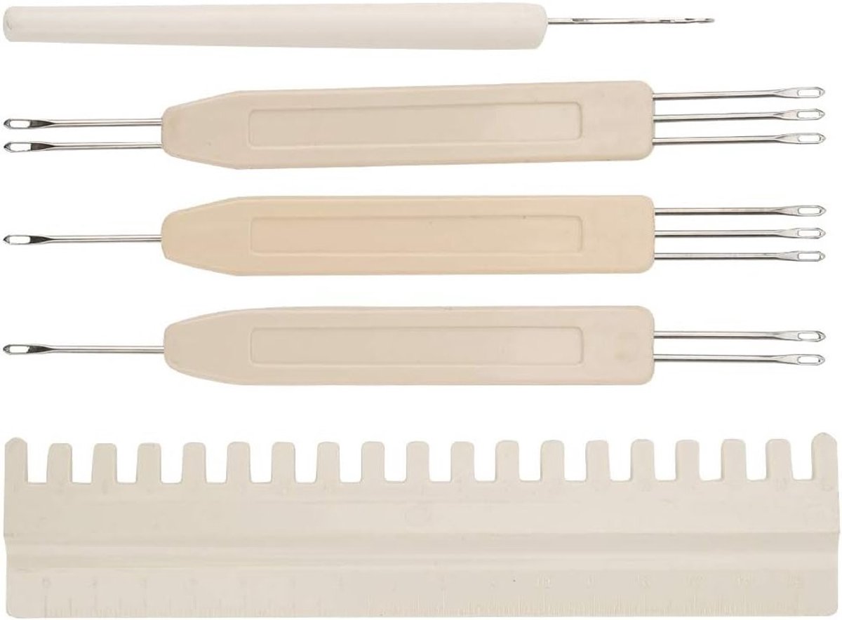 Set van 5 Transfer Tools en Naaldduwers voor Breimachines - Geschikt voor KH581, KH811 en KH821
