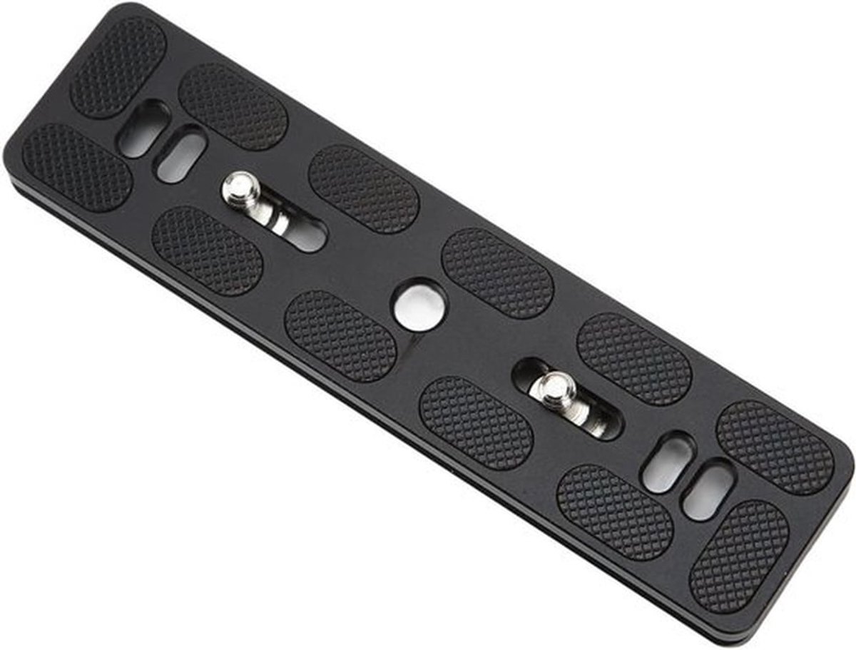 Quick Release Plaat Hoge Sterkte Anti Oxidatie Aluminiumlegering QR Kleine Plaat Antislip voor Camera Statief Kogelhoofd (150 mm)