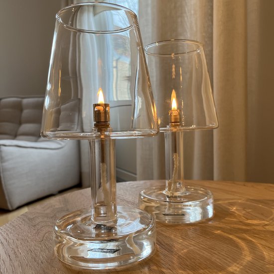 PeriDesign Olielamp Salon - Doorzichtig glas — afbeelding 2