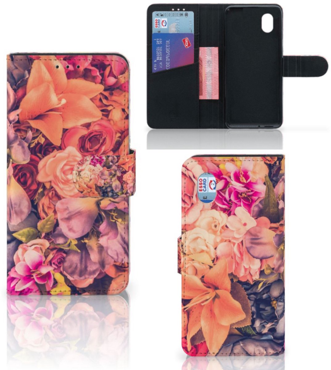 Alcatel 1B (2020) Hoesje Bosje Bloemen