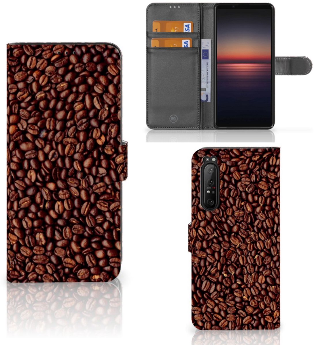 Sony Xperia 1 II Book Cover Koffiebonen