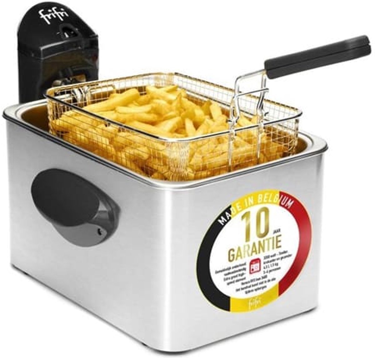FriFri 5848 - Frituurpan - Zilver