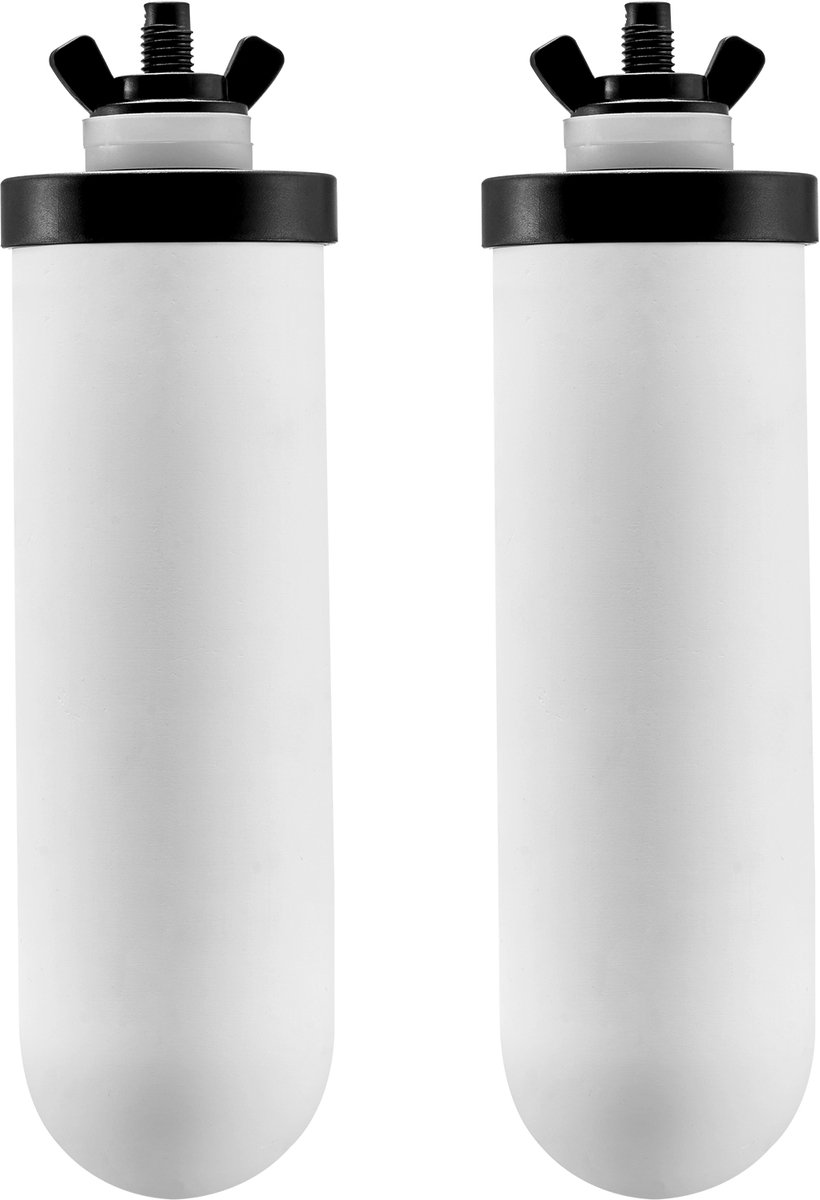 VEVOR Vervanging Waterfilter Zwaartekrachtfiltersysteem Vervanging 2-Pack Keramisch