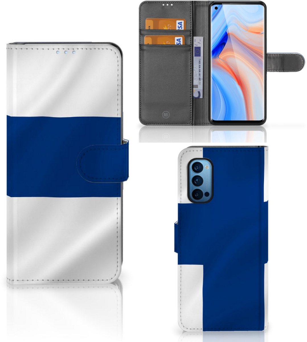 OPPO Reno 4 Pro 5G Bookstyle Case Finland