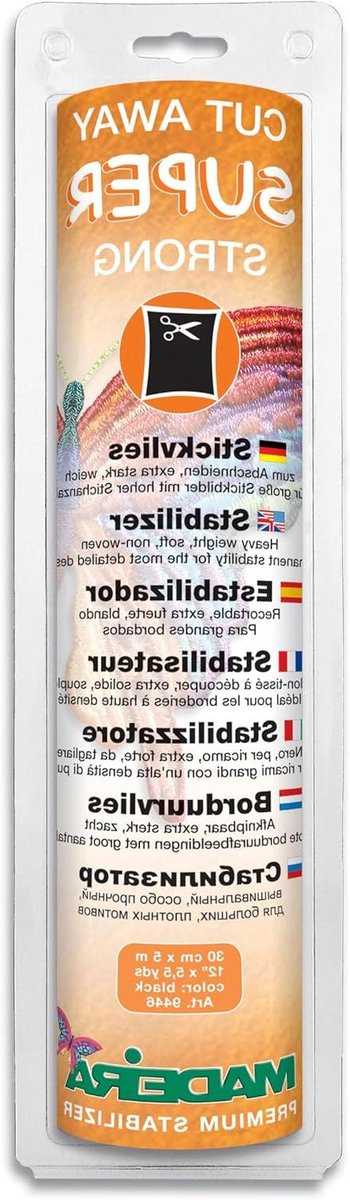 Madeira STABILIZER SUPER STRONG BLACK