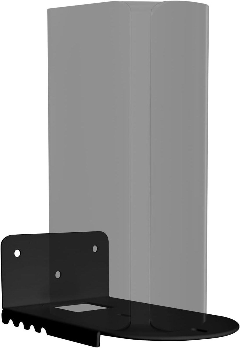Metalen WiFi Houder - Wandmontage Router - Signaal Verbeteren - Ruimtebesparend Ontwerp - 400 Gram - Zwart